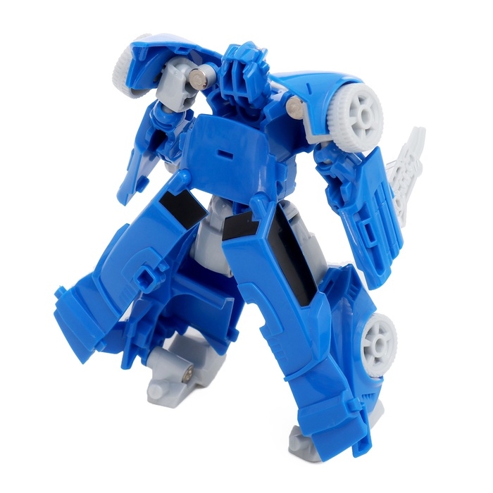 Робот &laquo;Гоночная полиция&raquo;, трансформируется