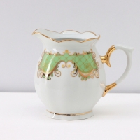 Сервиз кофейный фарфоровый «Симфония», 15 предметов: кофейник 800 мл, сахарница 400 мл, сливочник 180 мл, чашка кофейная 110 мл, блюдце d=12 см Сервиз кофейный фарфоровый «Симфония», 15 предметов: кофейник 800 мл, сахарница 400 мл, сливочник 180 мл, чашка кофейная 110 мл, блюдце d=12 см