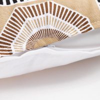 Наволочка декоративная 40х40 см, Circle beige, 100% хлопок Наволочка декоративная 40х40 см, Circle beige, 100% хлопок