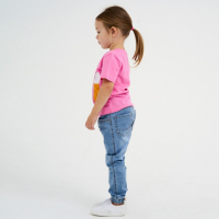 Футболка детская KAFTAN "Лапуля" р.38 (146-152), розовый Футболка детская KAFTAN "Лапуля" р.38 (146-152), розовый