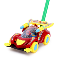 Каталка &laquo;Машинка гонка&raquo; на палочке, цвета МИКС