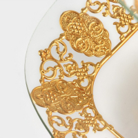 Этажёрка - фруктовница квадратная, 2 яруса, 29×29 см, 17×17 см, высота 43 см, стекло Этажёрка - фруктовница квадратная, 2 яруса, 29×29 см, 17×17 см, высота 43 см, стекло