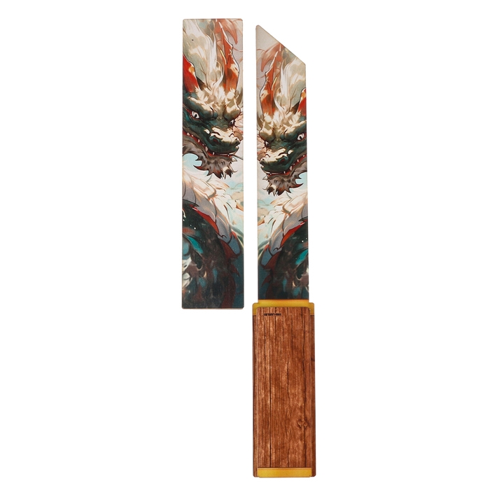 Деревянное оружие детское сувенирное &laquo;Танто&raquo;, дракон