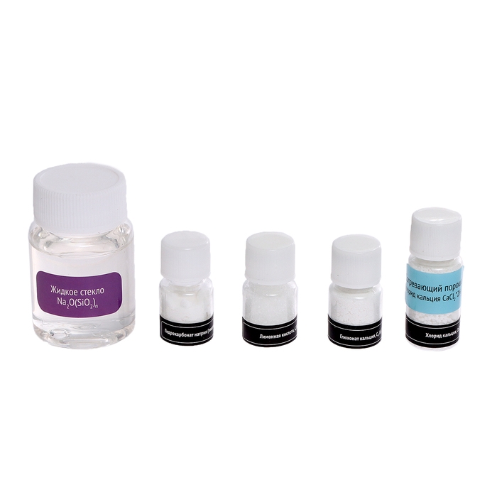 Набор для опытов &laquo;Химия Нового года&raquo;, 20 опытов, в пакете