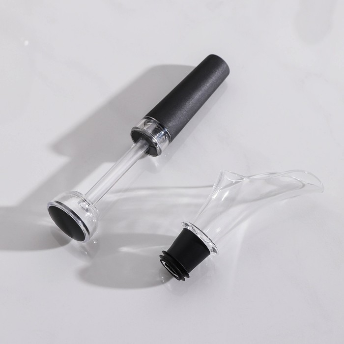 Набор для вина Magistro Opiumор, штопор электрический, аэратор, пробка Набор для вина Magistro Opiumор, штопор электрический, аэратор, пробка