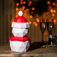 Новогодний набор для создания полигональной фигуры «Новый год: Снеговик» Новогодний набор для создания полигональной фигуры «Новый год: Снеговик»