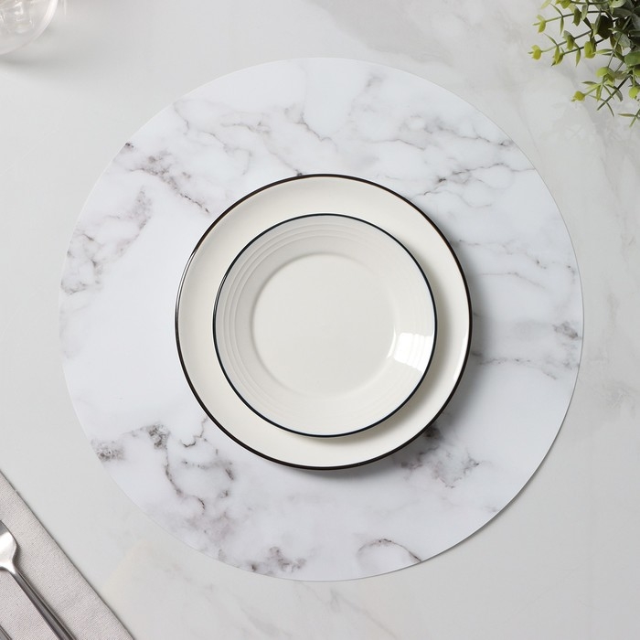 Салфетка сервировочная на стол &laquo;Сетте&raquo;, d=36 см