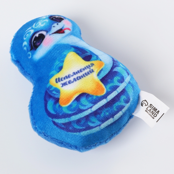 Магнит новогодний мягкий «Исполнения желаний», змея Магнит новогодний мягкий «Исполнения желаний», змея