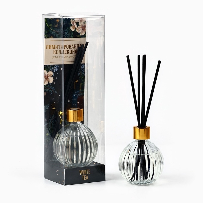 Диффузор ароматический палочки «Новогодняя коллекция: Мечты сбываются», аромат чай, 50 мл Диффузор ароматический палочки «Новогодняя коллекция: Мечты сбываются», аромат чай, 50 мл