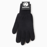 Перчатки двойные, цвет черный, р-р 22 Перчатки двойные, цвет черный, р-р 22