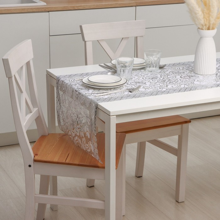 Клеёнка &laquo;Роуз&raquo;, ширина 50 см, рулон 20 м, толщина 0,4 мм