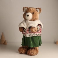 Декор "Медведица в зимней одёжке" 20х17х41 см Декор "Медведица в зимней одёжке" 20х17х41 см