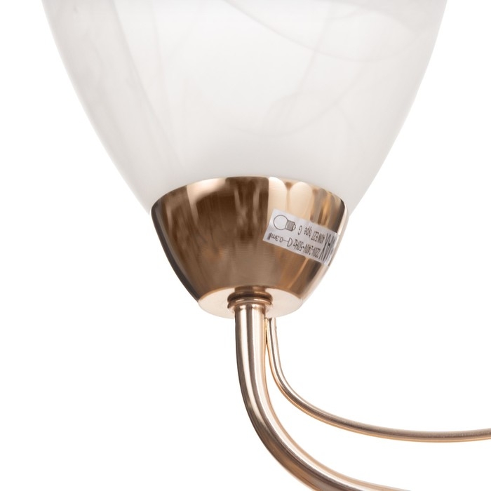 Люстра Люстра "Амелия" 5х60Вт Е27 Золото 59х59х100(60)см