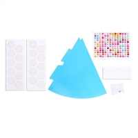 Набор для творчества «Новогодняя аппликация», Дед Мороз Набор для творчества «Новогодняя аппликация», Дед Мороз