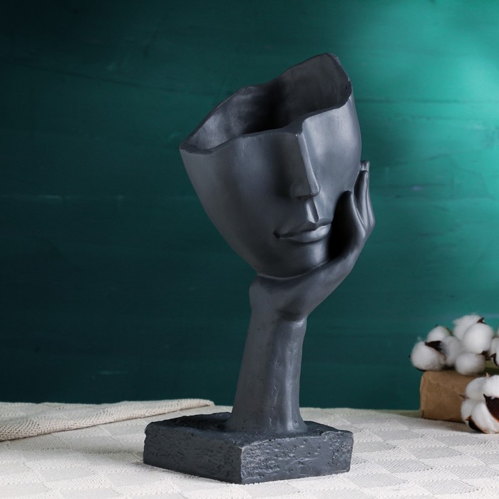 Кашпо - ваза "Сила ожидания" 31х12х12см