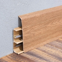 Плинтус напольный 85мм 2,2м "Деконика", 211 Дуб рустик Плинтус напольный 85мм 2,2м "Деконика", 211 Дуб рустик