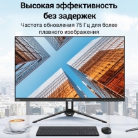 Монитор SANC M2453, 23.8", IPS, 1920&times;1080, 75Гц, 5 мс, D-Sub, HDMI, белый