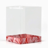 Коробка для кондитерских изделий «Шёлк», 15 х 15 х 20 см Коробка для кондитерских изделий «Шёлк», 15 х 15 х 20 см