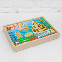 Строительный набор № 2, 60 элементов Строительный набор № 2, 60 элементов