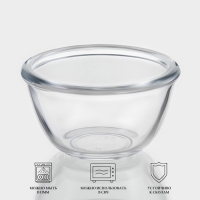 Соусник Luminarc COCOON, 50 мл, d=6 см, утолщённое стекло, прозрачный Соусник Luminarc COCOON, 50 мл, d=6 см, утолщённое стекло, прозрачный