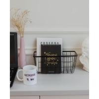 Корзина для мелочей Доляна, 13&times;29&times;11,5 см, цвет чёрный