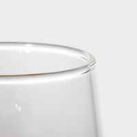 Кружка стеклянная с деревянной крышкой &laquo;Арбузик&raquo;, 300 мл