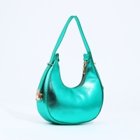 Сумка-багет на молнии, цвет зелёный Сумка-багет на молнии, цвет зелёный