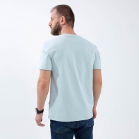 Футболка SL by KAFTAN "basic", 48, небесный