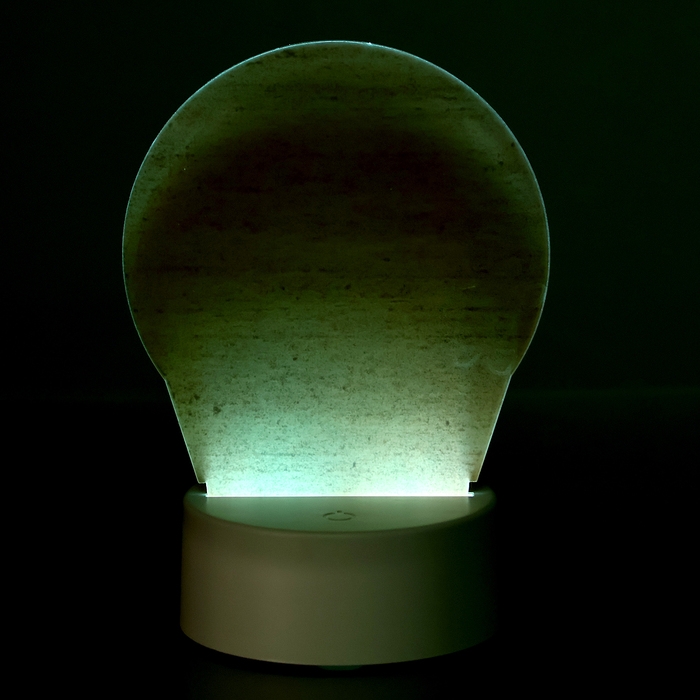 Набор для творчества &laquo;Новогодний ночник&raquo;, 5 трафаретов, с маркером