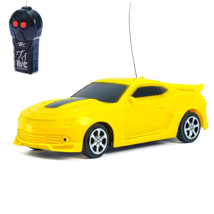 Машина радиоуправляемая «Мустанг», работает от батареек, цвет МИКС Машина радиоуправляемая «Мустанг», работает от батареек, цвет МИКС