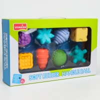 Набор развивающих игрушек &laquo;Тактильные мячики&raquo;, 8шт