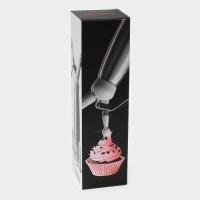 Кремер - сифон для взбивания сливок KONFINETTA, 500 мл, цвет серебристый