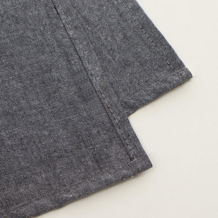 Простыня SL Home Простыня SL Home "Деним" 245*280 см, цв.темно-серый, 100% жатый хлопок