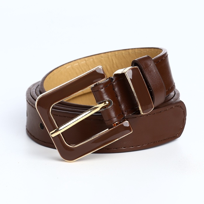 Ремень женский, ширина 2,3 см, пряжка металл, цвет Ремень женский, ширина 2,3 см, пряжка металл, цвет