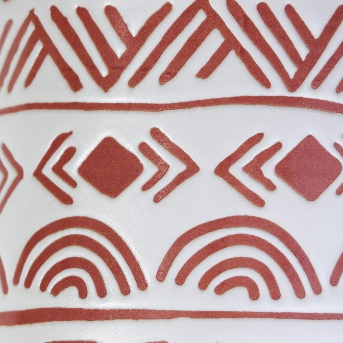 Кружка керамическая &laquo;Геометрия&raquo;, 320 мл, цвет белый