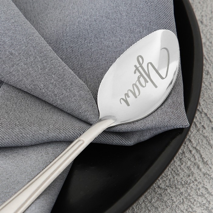 Ложка с гравировкой на открытке &laquo;Урал&raquo;, 3 х 14 см