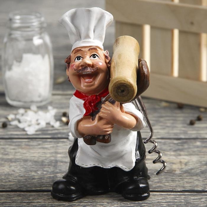 Подставка под штопор «Повар», 14 см, МИКС Подставка под штопор «Повар», 14 см, МИКС