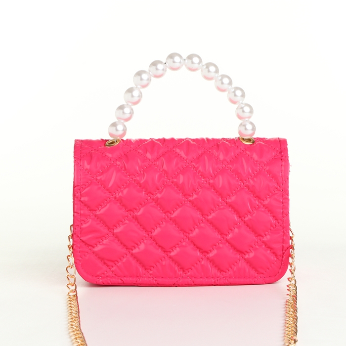 Сумка детская для девочки на молнии &laquo;Выбражулька&raquo;, цвет малиновый