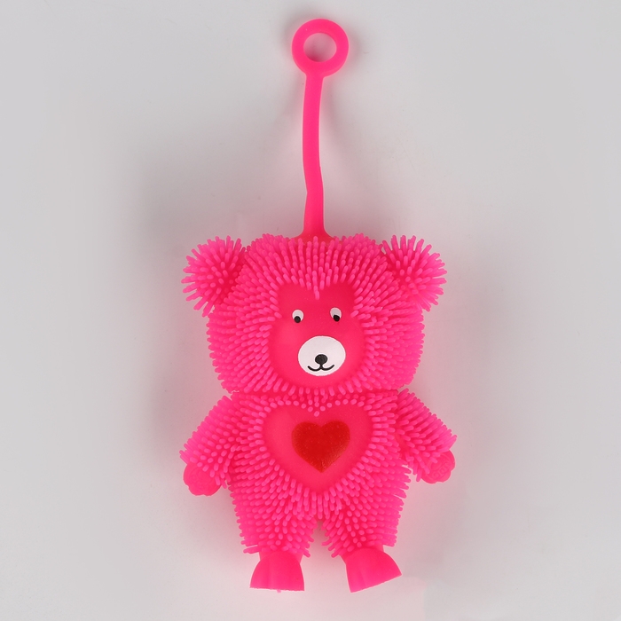 Мяч детский резиновый ёжка световой «Любовь», цвета МИКС , в шоубоксе Мяч детский резиновый ёжка световой «Любовь», цвета МИКС , в шоубоксе