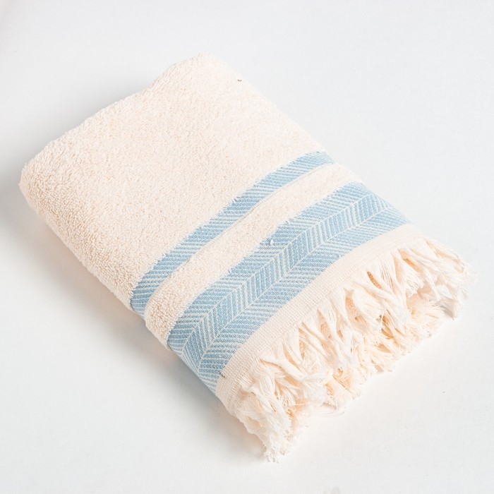 Полотенце махровое Love Life &laquo;Муссон&raquo; 30х50 см, аквамарин, 100% хл, 500 гр/м2