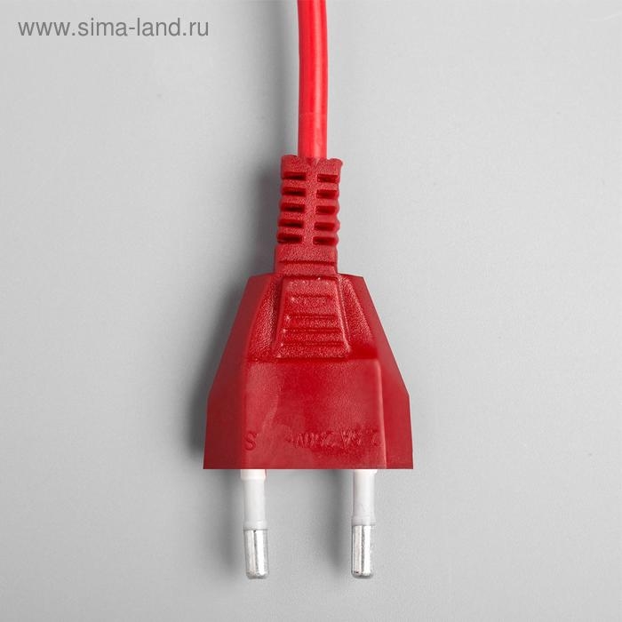 Светодиодная фигура &laquo;Ёжик&raquo; 18 см, пластик, 220 В, свечение розовое