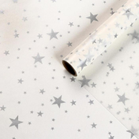 Бумага силиконизированная &laquo;Звёзды&raquo;, для выпечки, 0,38 х 5 м