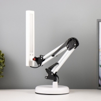 Настольная лампа "Брина" LED 7Вт белый 14,5х14,5х67 см RISALUX Настольная лампа "Брина" LED 7Вт белый 14,5х14,5х67 см RISALUX