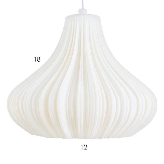 Подвес BayerLux "Ариана" 3хЕ14 15Вт  белый 23х23х20-200см