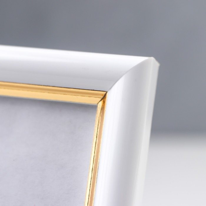 Фоторамка пластик 10х15 см 581 молоко (50/2000)