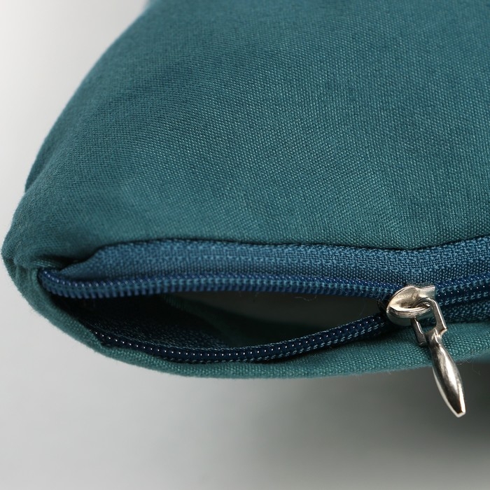 Наволочка декоративная Экономь и Я цвет зелёный, 40 х 40 см, полиэстер Наволочка декоративная Экономь и Я цвет зелёный, 40 х 40 см, полиэстер