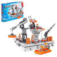 Конструктор &laquo;Буровая вышка в море&raquo;, 308 деталей