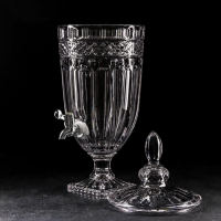 Диспенсер для напитков стеклянный Magistro &laquo;Изыск&raquo;, 5 л, 26&times;20&times;54 см