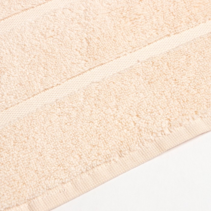 Полотенце махровое Love Life &laquo;Ария&raquo; 70х140 см, бежевый, 100% хл, микро-коттон, 450 гр/м2