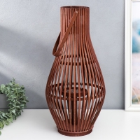 Подсвечник дерево на 1 свечу "Вазон" 52х30х30 см Подсвечник дерево на 1 свечу "Вазон" 52х30х30 см